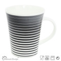 Klassische Horn-Form-neue Knochen-China-Tasse